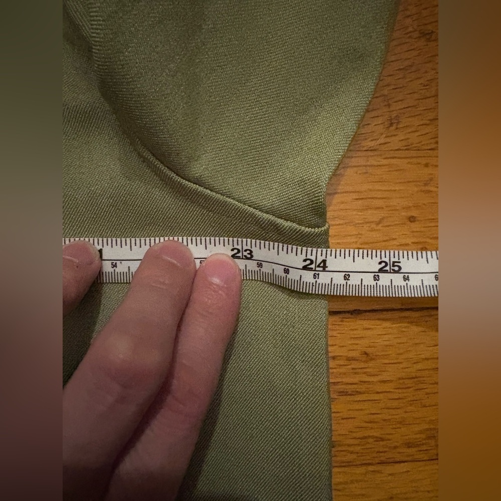 Sadie & Sage women's military style jacket Green Spring Coat - Picture 9 of 9